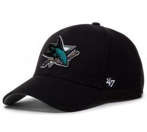Кепка MVP 47 Brand NHL SAN JOSE SHARKS чорний, сірий OSFA